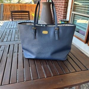 Michael Kors Dark Blue Tote Bag